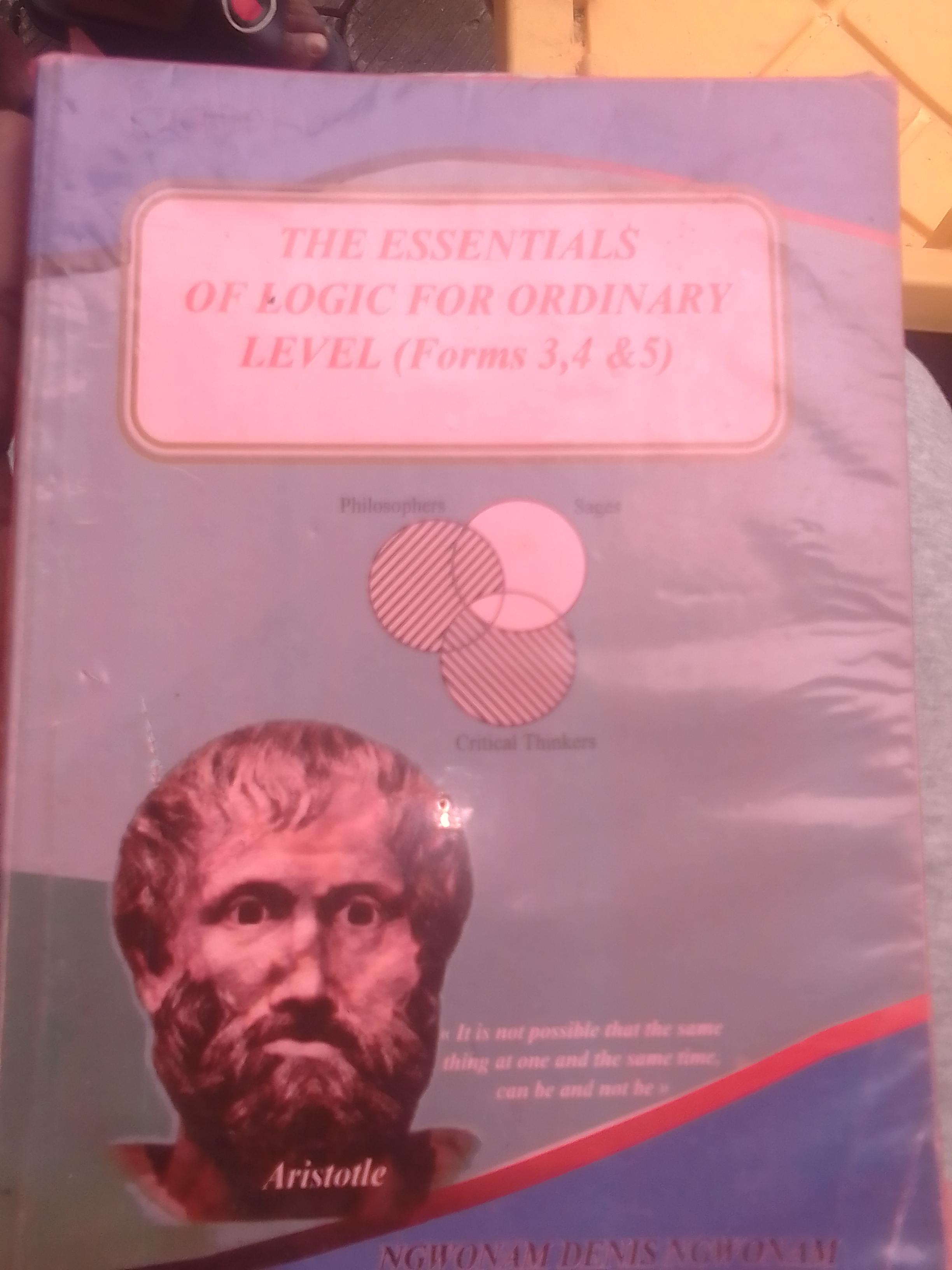 The essential of logic for ordinary level